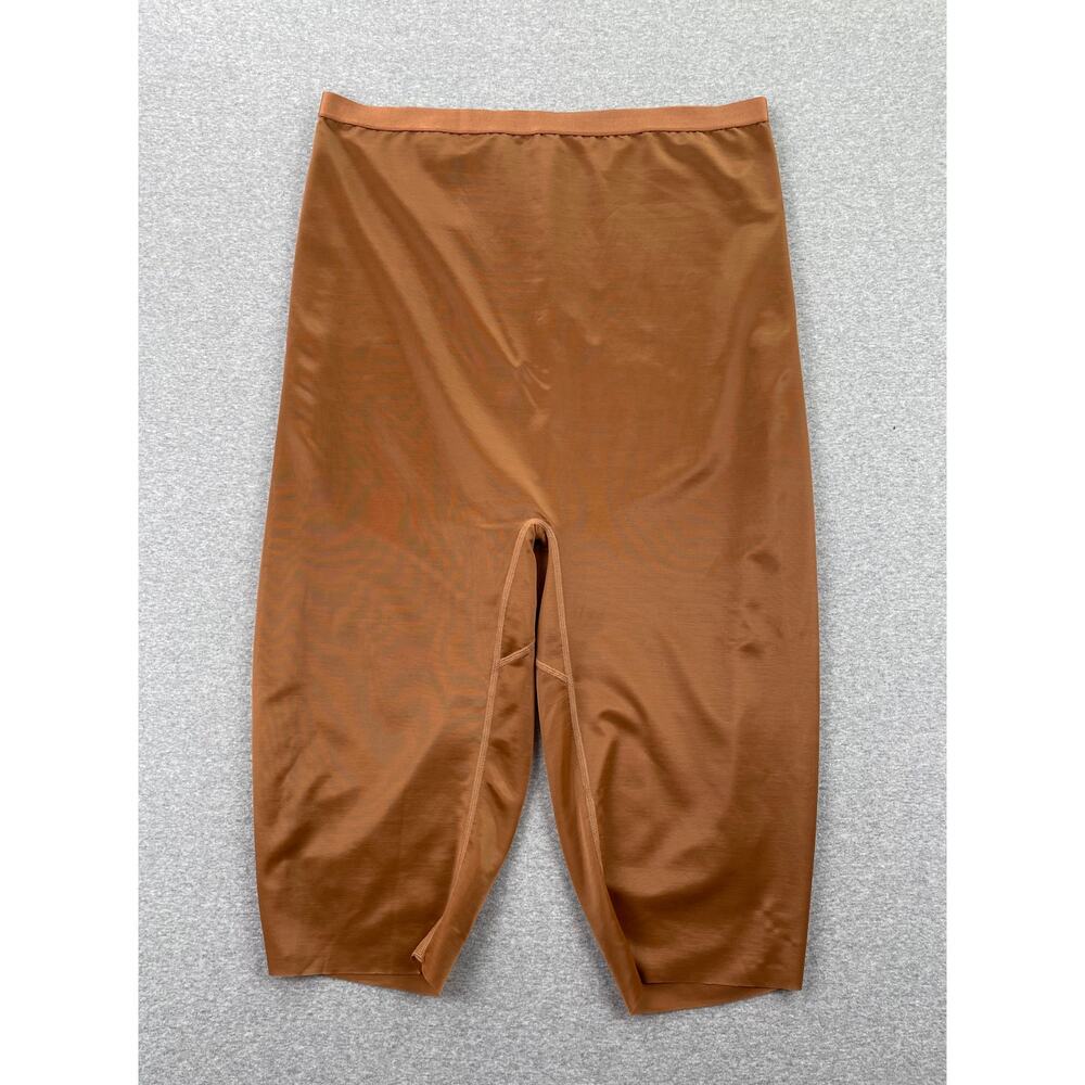 SKIMS 4X Barely There Mid Thigh Shorts Shapewear Bronze Brown Tan High Rise